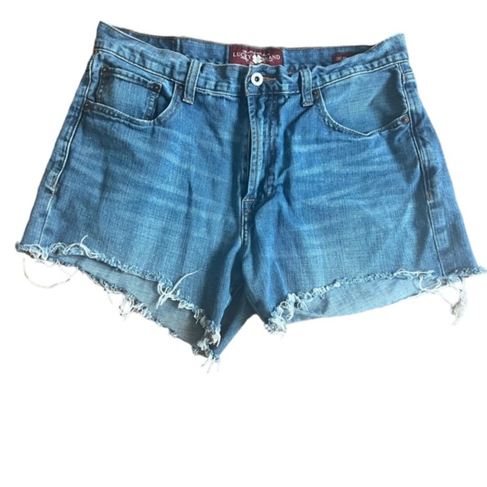 Lucky‎ Brand Relaxed Fit Jean Shorts 34